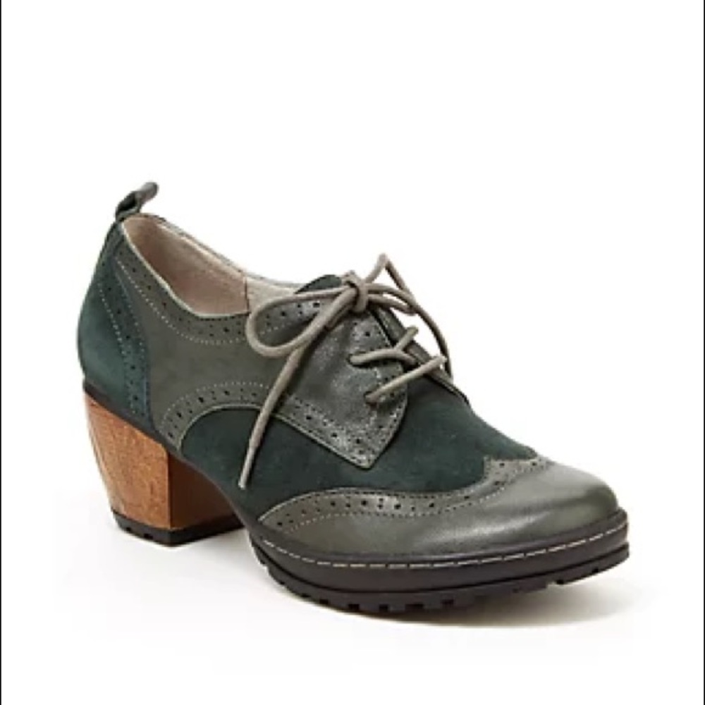 Jambu San Fran Heeled Oxfords